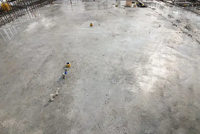 Hoàn thành đổ bê tông sàn tầng 6 block Mecury