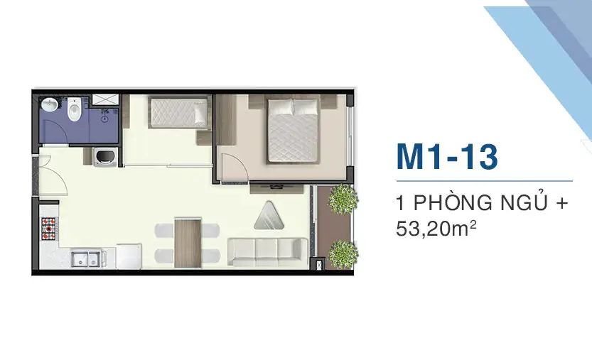 Căn Hộ M1-13 Q7 Saigon Riverside Complex